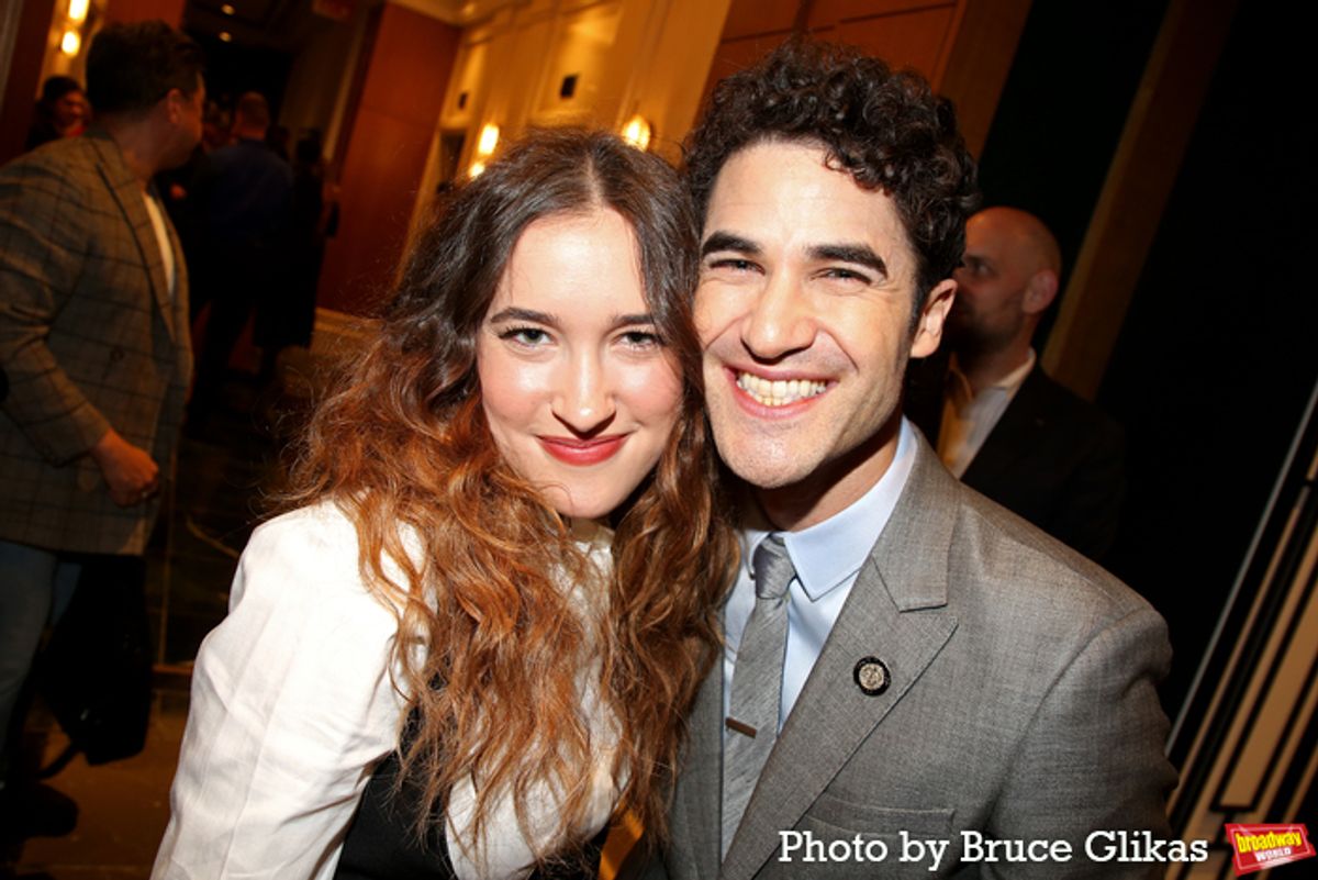 Gracie Lawrence, Darren Criss at 
