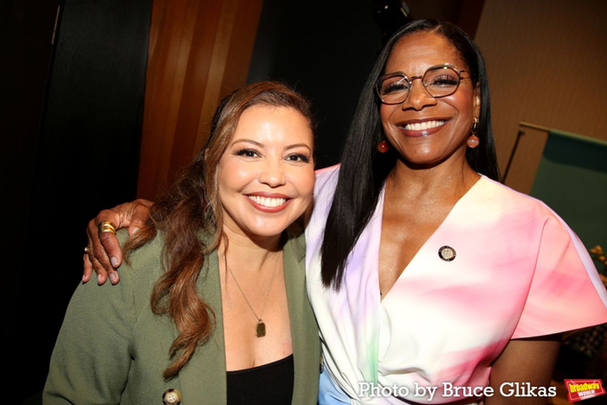 Justina Machado, Audra McDonald at 