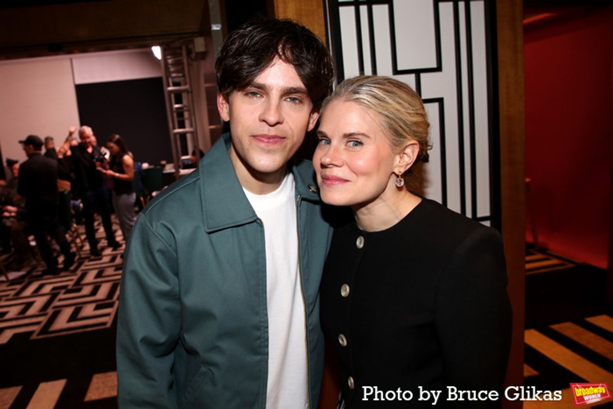 Taylor Trensch, Celia Keenan-Bolger at 