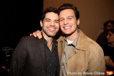 Jeremy Jordan, Jonathan Groff Photo