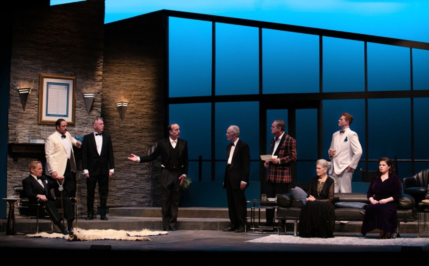 The Ottawa Little Theatre cast of And Then There Were None. Photo by Maria Vartanova.