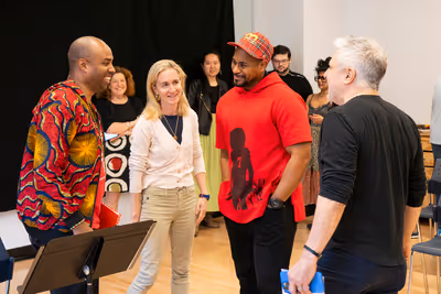 NSangou Njikam, Annie McRae, Dennis A. Allen II, and Neil Pepe Photo