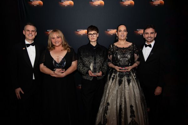 Sam Cook, Danielle Macdonald & Benita de Wit, Mark Barford & Connor Delves. Photo