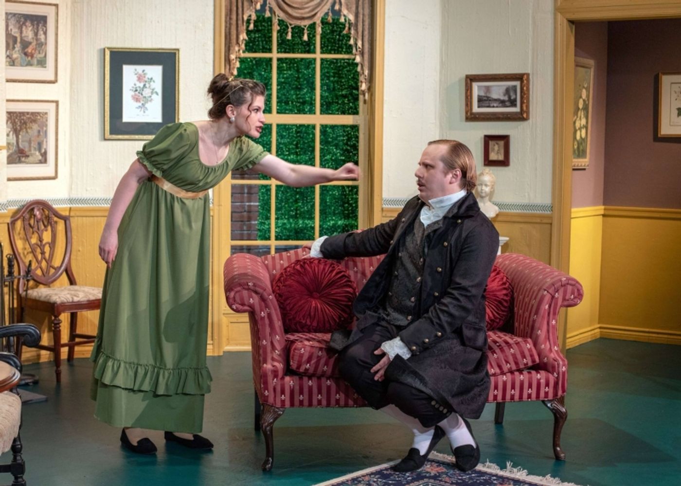 Review: JANE AUSTEN'S LADY SUSAN at Oyster Mill Playhouse  Image