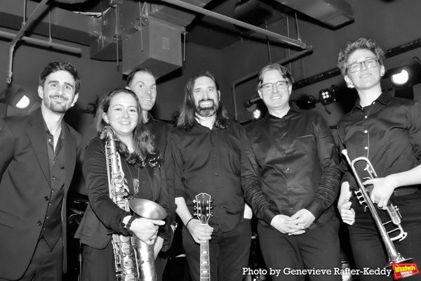 Tonight's Band under the direction of Matthew Lowy that includes Jonathan Ward, Sam Z Photo
