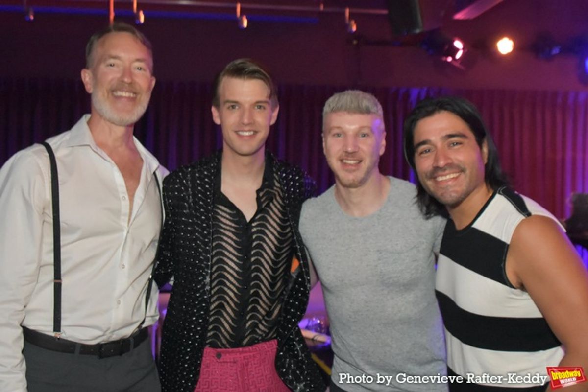 Erik Hortensen, Mark William, Dr. Jonathan Kruh and Alex Barillas at 