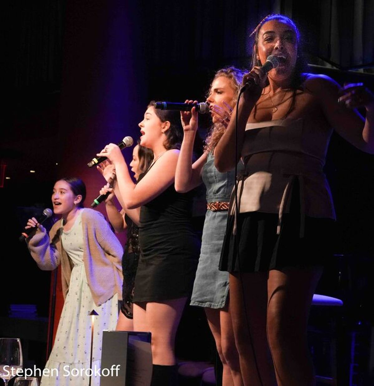 Julia Miller, Adrianne Chu, Hannah Dugan, Jennifer Bret, Kayla Saunders at 