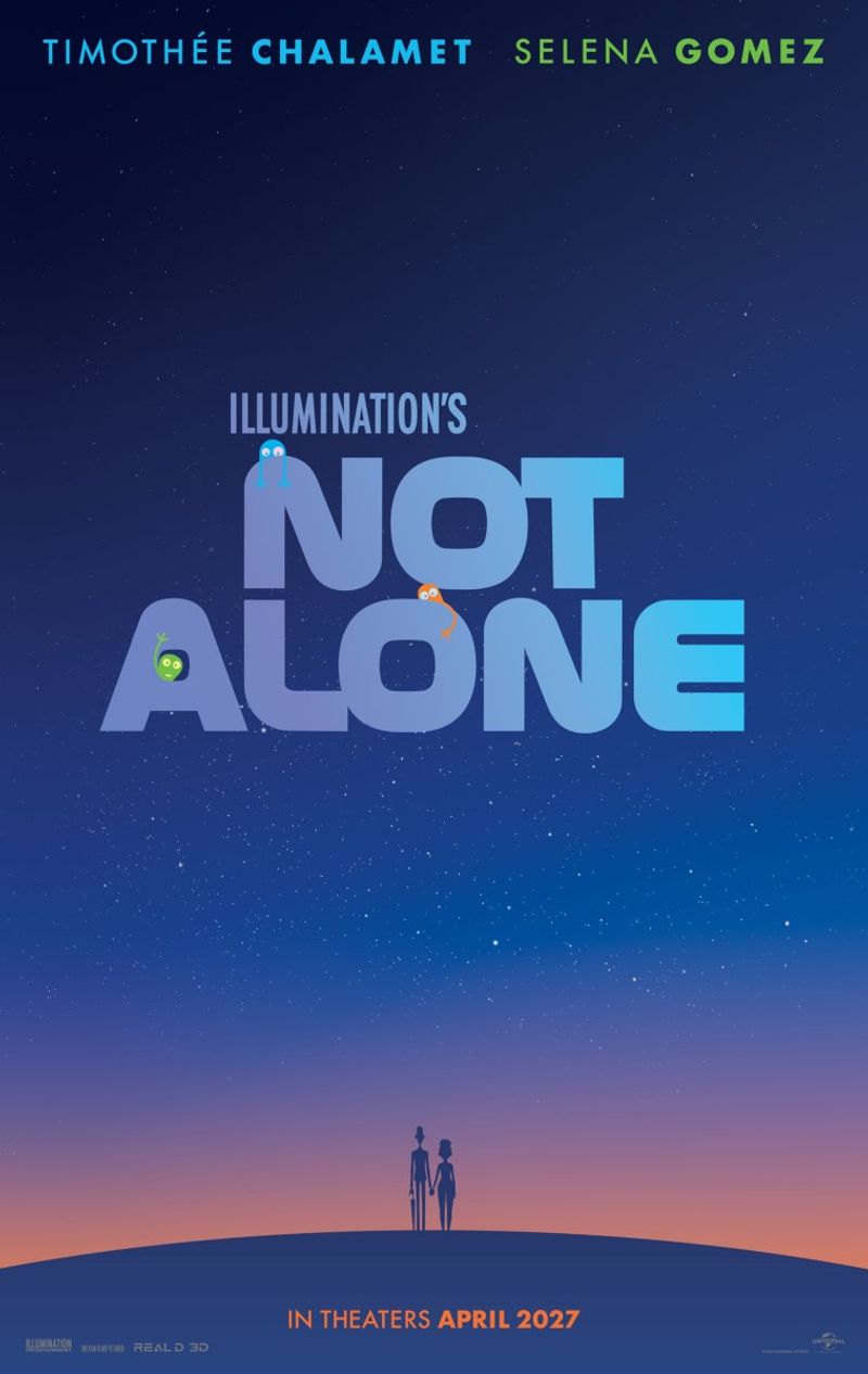 Selena Gomez & Timothée Chalamet Lead Illumination's Not Alone Image