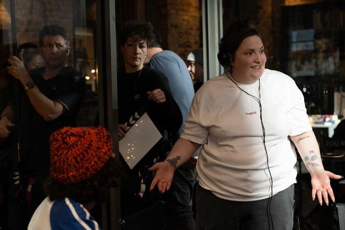 Photos: Take a First-Look at Lena Dunham's TOO MUCH with Meg Stalter, Will Sharpe, & More Photos: Take a First-Look at Lena Dunham's TOO MUCH with Meg Stalter, Will Sharpe, & More Image