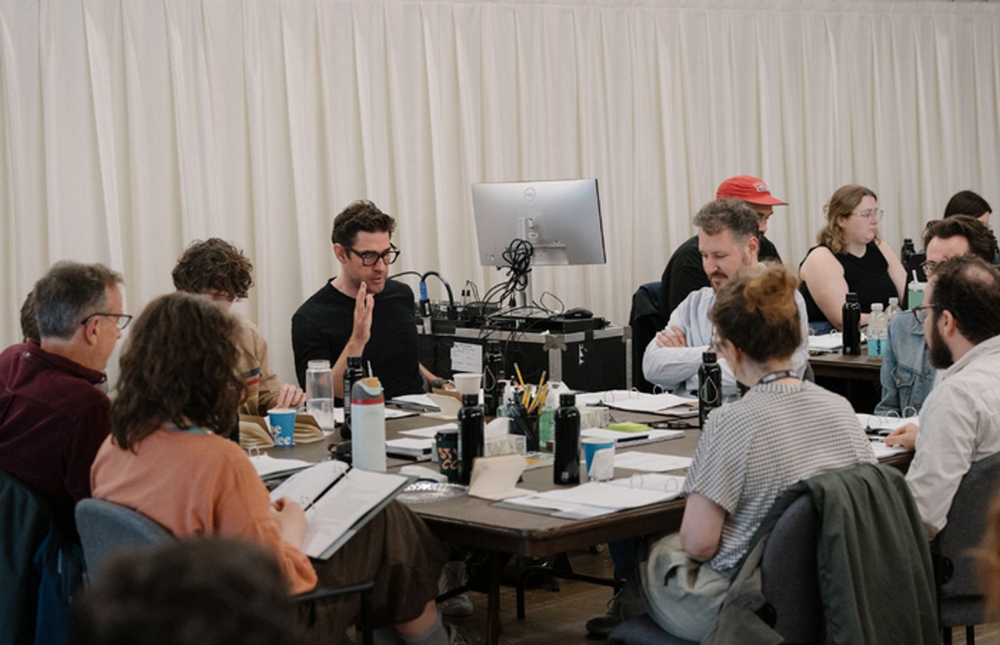 Photos: John Krasinski at ANGRY ALAN First Day of Rehearsals  Image