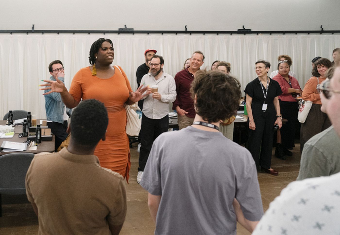 Photos: John Krasinski at ANGRY ALAN First Day of Rehearsals  Image