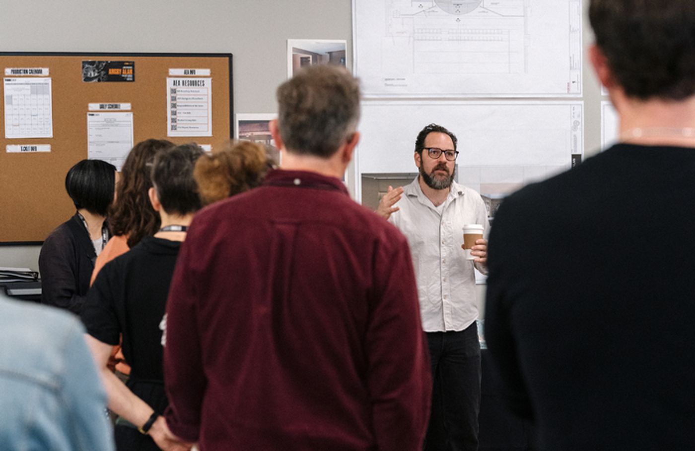 Photos: John Krasinski at ANGRY ALAN First Day of Rehearsals  Image