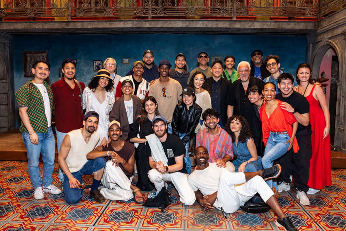 Camila Cabello, Andrew Garfield, Monica Barbaro, and the company of Buena Vista Social Club at 