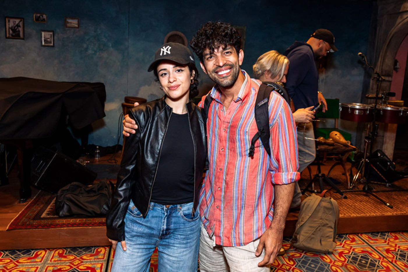 Photos: Camila Cabello, Andrew Garfield, and Monica Barbaro Visit BUENA VISTA SOCIAL CLUB  Image
