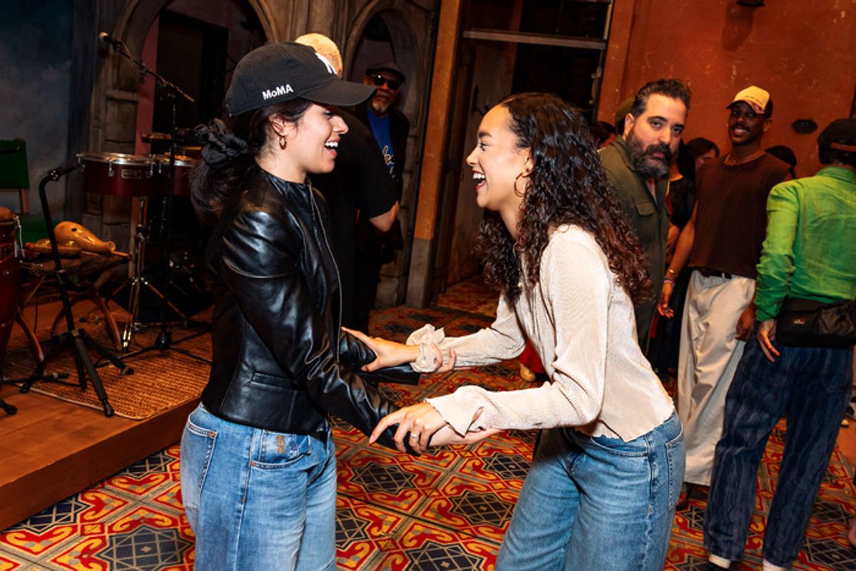 Camila Cabello and Isa Antonetti at 