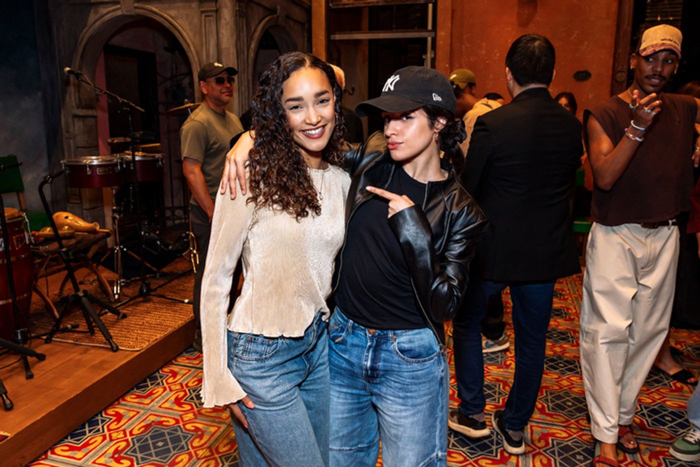 Photos: Camila Cabello, Andrew Garfield, and Monica Barbaro Visit BUENA VISTA SOCIAL CLUB  Image