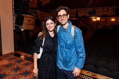 Monica Barbaro and Justin Peck  Photo