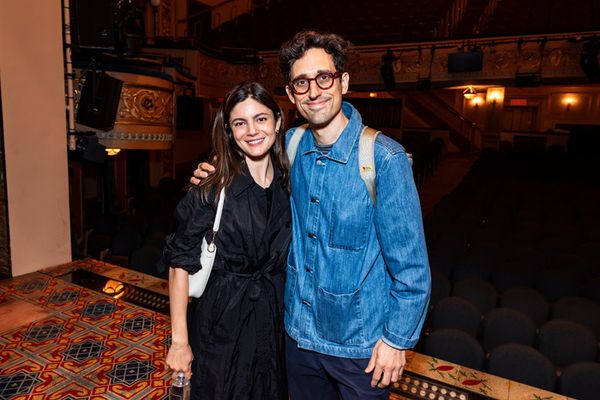 Monica Barbaro and Justin Peck  Photo