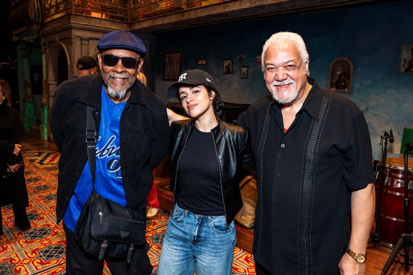 Photos: Camila Cabello, Andrew Garfield, and Monica Barbaro Visit BUENA VISTA SOCIAL CLUB  Image