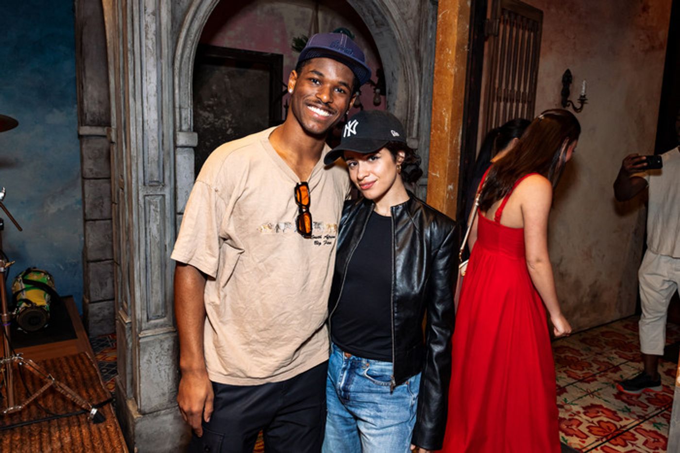 Photos: Camila Cabello, Andrew Garfield, and Monica Barbaro Visit BUENA VISTA SOCIAL CLUB  Image