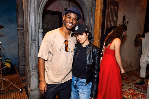 Wesley Wray and Camila Cabello Photo