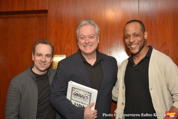 Rob McClure, Mark Shanahan and Christopher Innvar Photo
