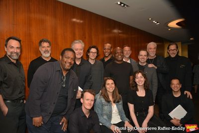 Director Lily Kanter Riopelle and David Staller with tonight's cast that includes- PJ Photo