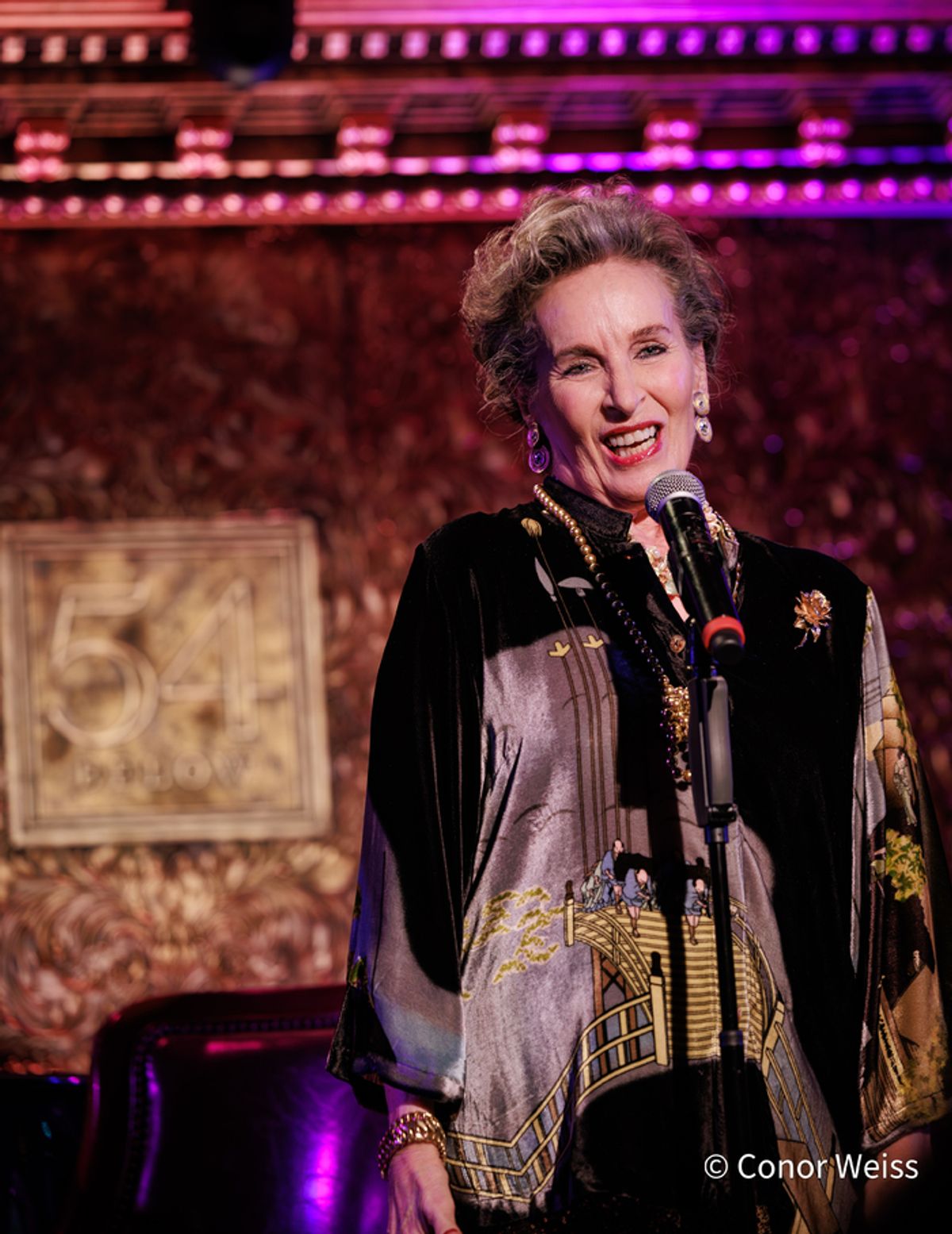 Andrea Marcovicci. Photo credit: Conor Weiss at 