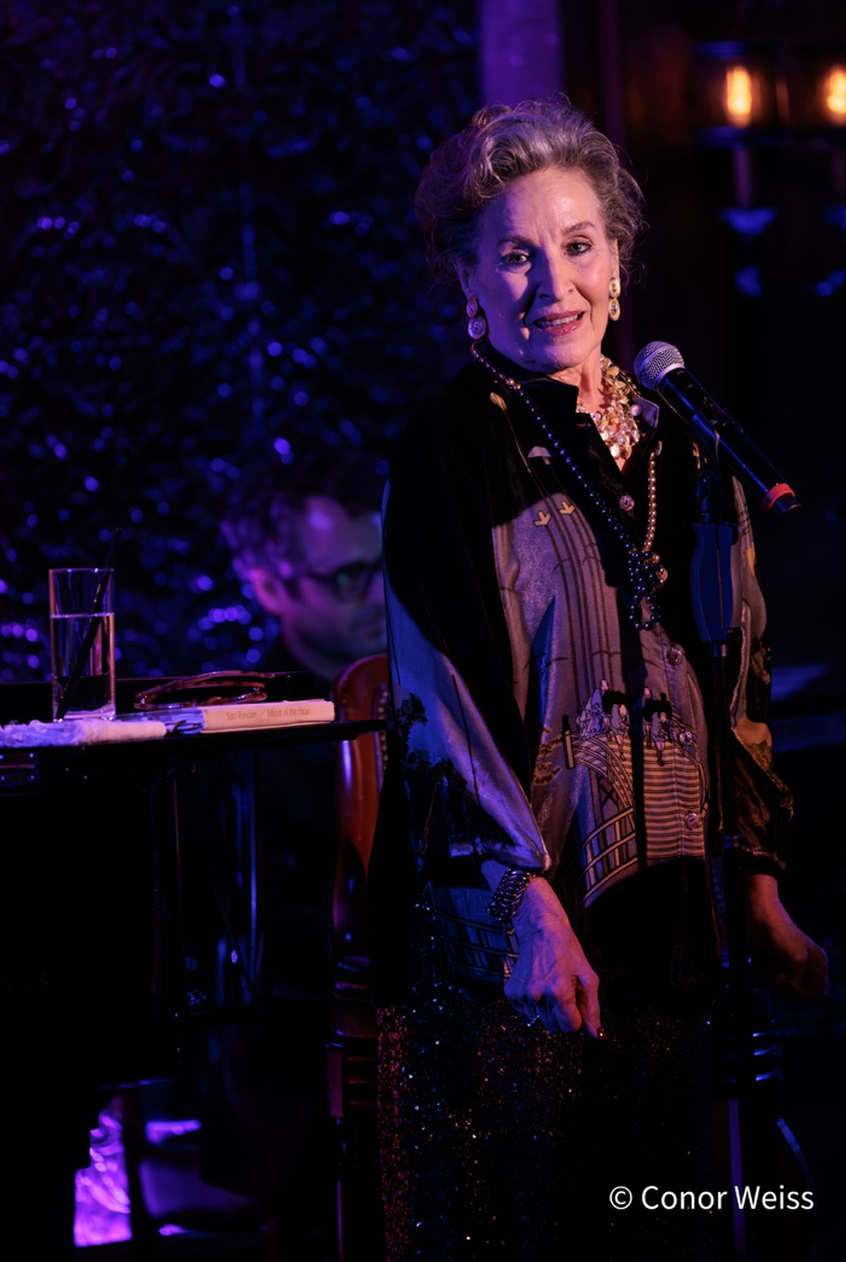 Andrea Marcovicci. Photo credit: Conor Weiss at 