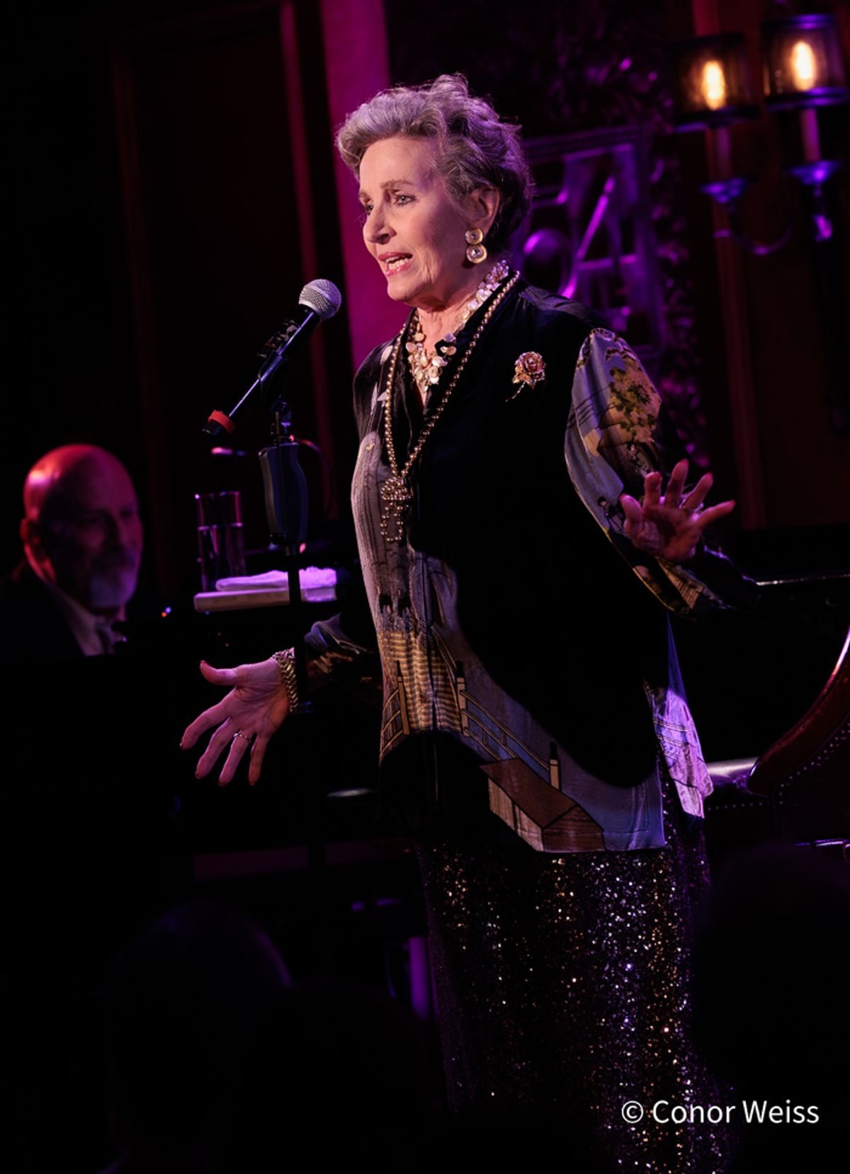 Andrea Marcovicci. Photo credit: Conor Weiss at 