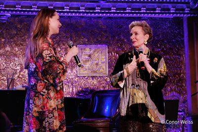Lauren Fox and Andrea Marcovicci. Photo credit: Conor Weiss Photo