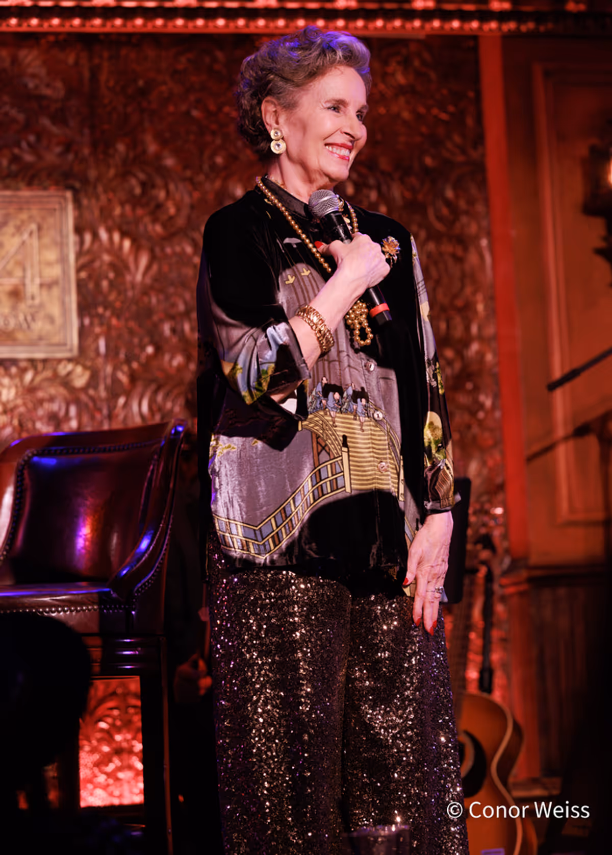 Andrea Marcovicci. Photo credit: Conor Weiss at 