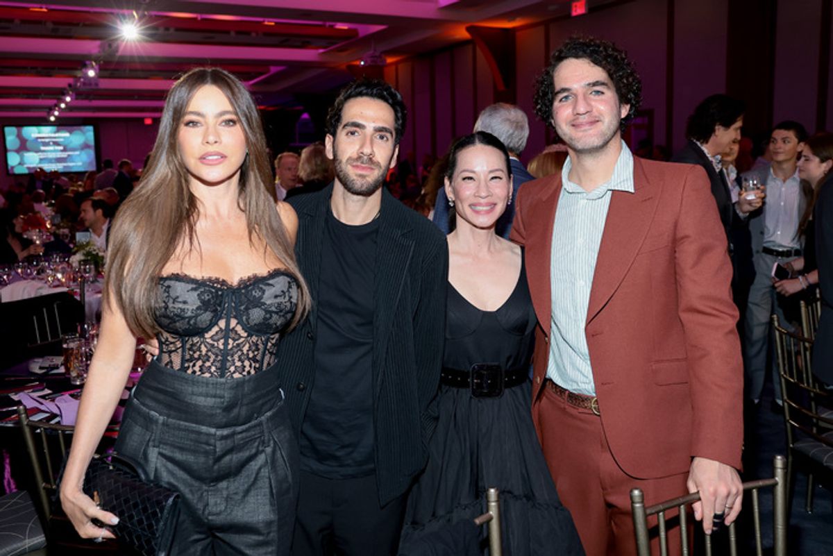 Sofía Vergara, guest, Lucy Liu, and Benny Safdie at 