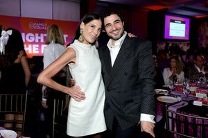 Elizabeth Saltzman and Zac Posen  Photo