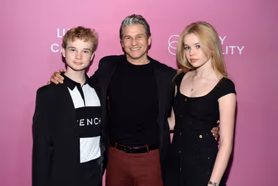 Gideon Burtka-Harris, David Burtka, and Harper Burtka-Harris Photo