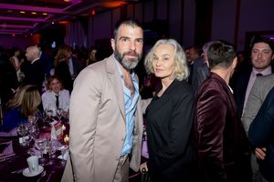 Zachary Quinto and Jessica Lange @ BroadwayWorld Zachary Quinto and Jessica Lange Photo