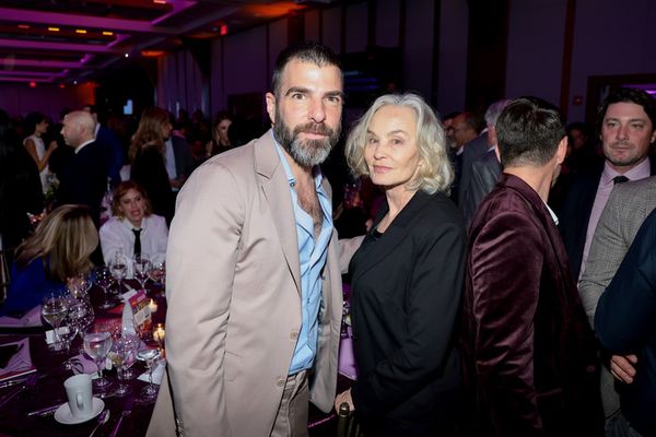 Zachary Quinto and Jessica Lange Photo