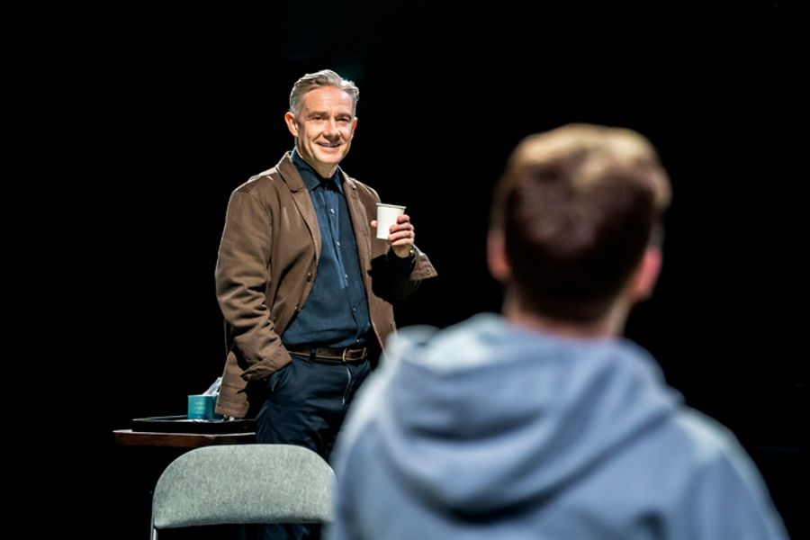 Photos: Jack Lowden and Martin Freeman in THE FIFTH STEP Image