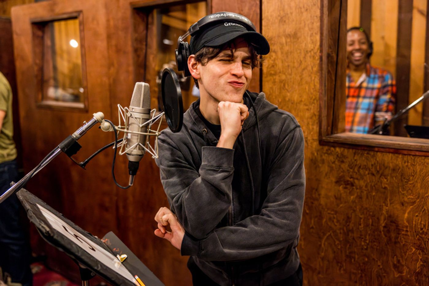 Photos: In the Recording Studio for FLOYD COLLINS  Image