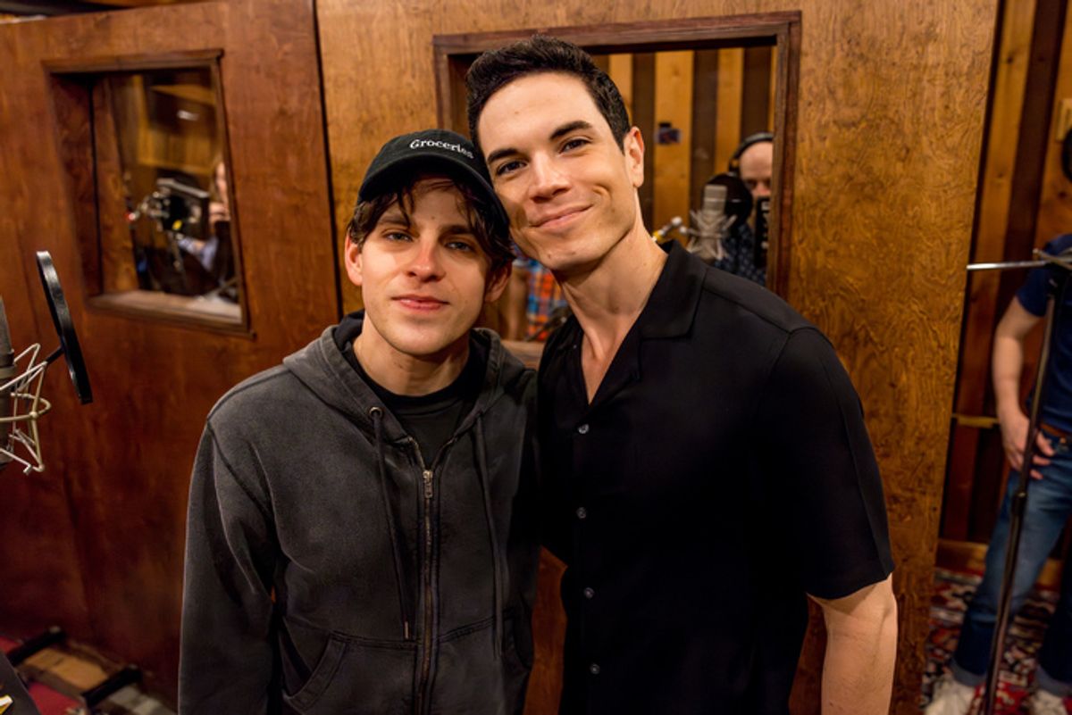 Taylor Trensch and Jason Gotay at 