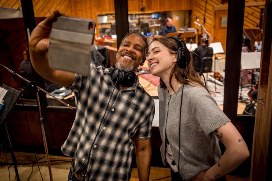 Photos: In the Recording Studio for FLOYD COLLINS  Image