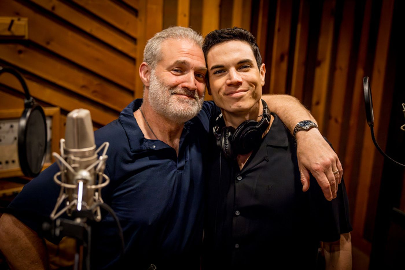Photos: In the Recording Studio for FLOYD COLLINS  Image