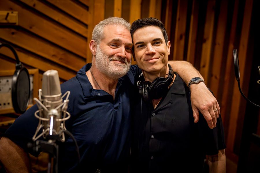 Photos: In the Recording Studio for FLOYD COLLINS  Image
