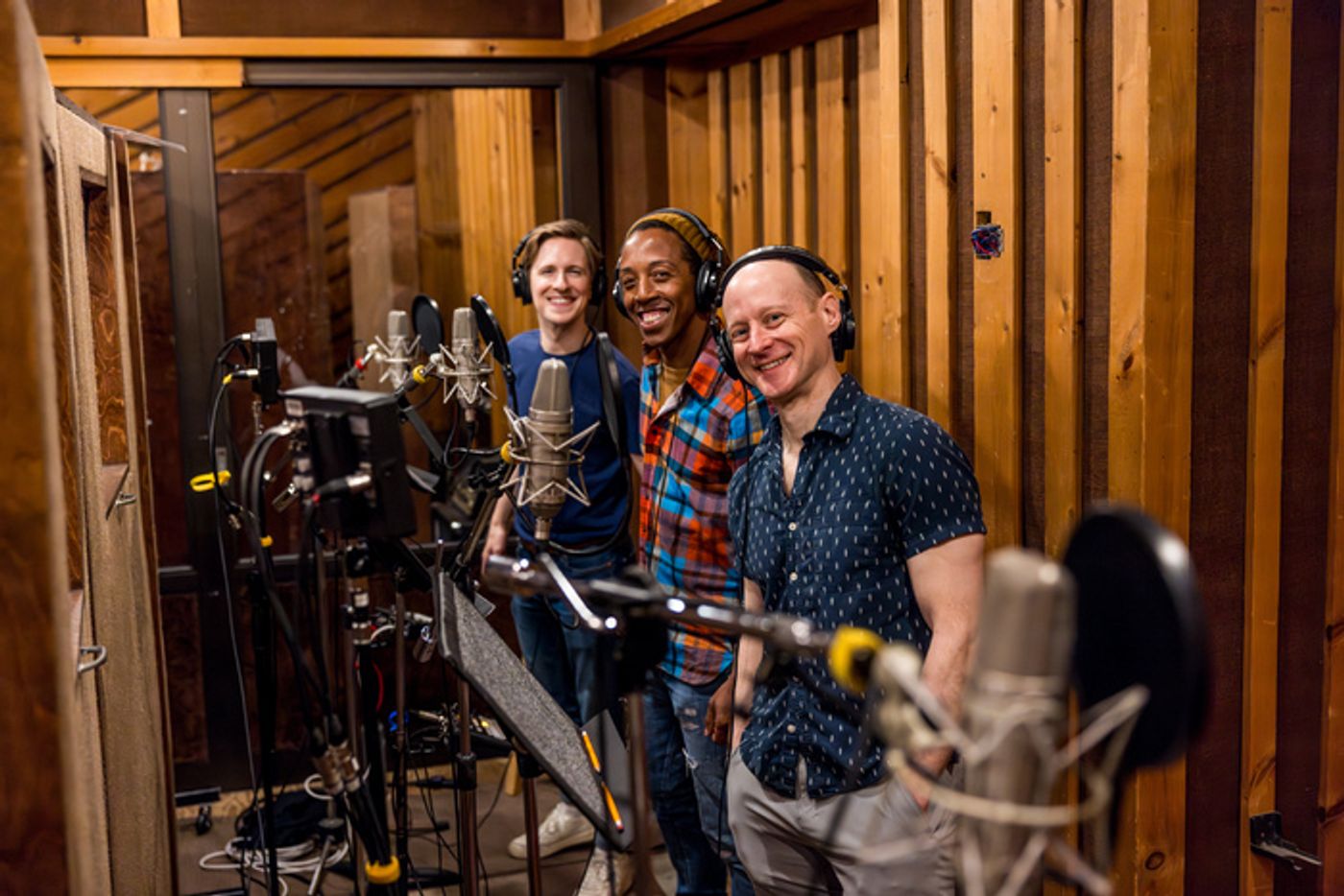 Photos: In the Recording Studio for FLOYD COLLINS  Image