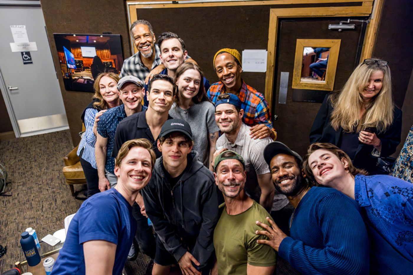 Photos: In the Recording Studio for FLOYD COLLINS  Image