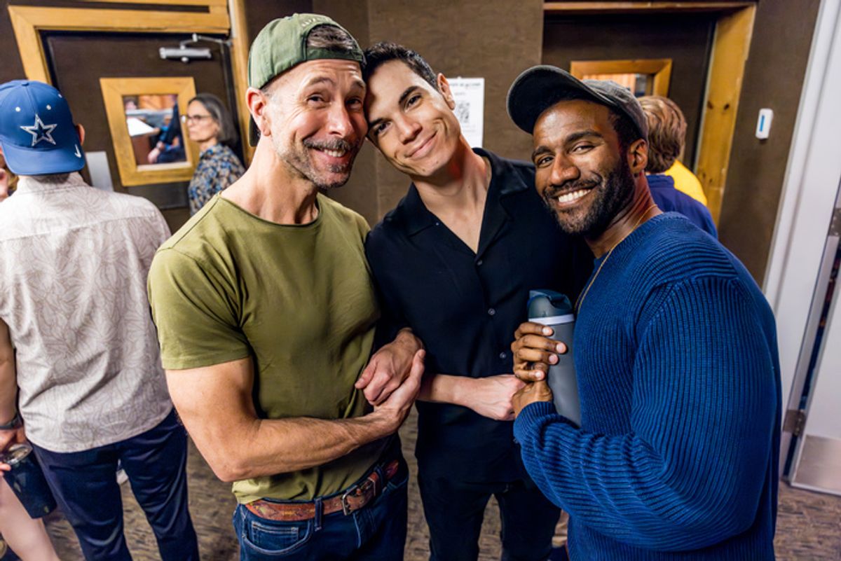 Wade McCollum, Jason Gotay, Clyde Voce at 