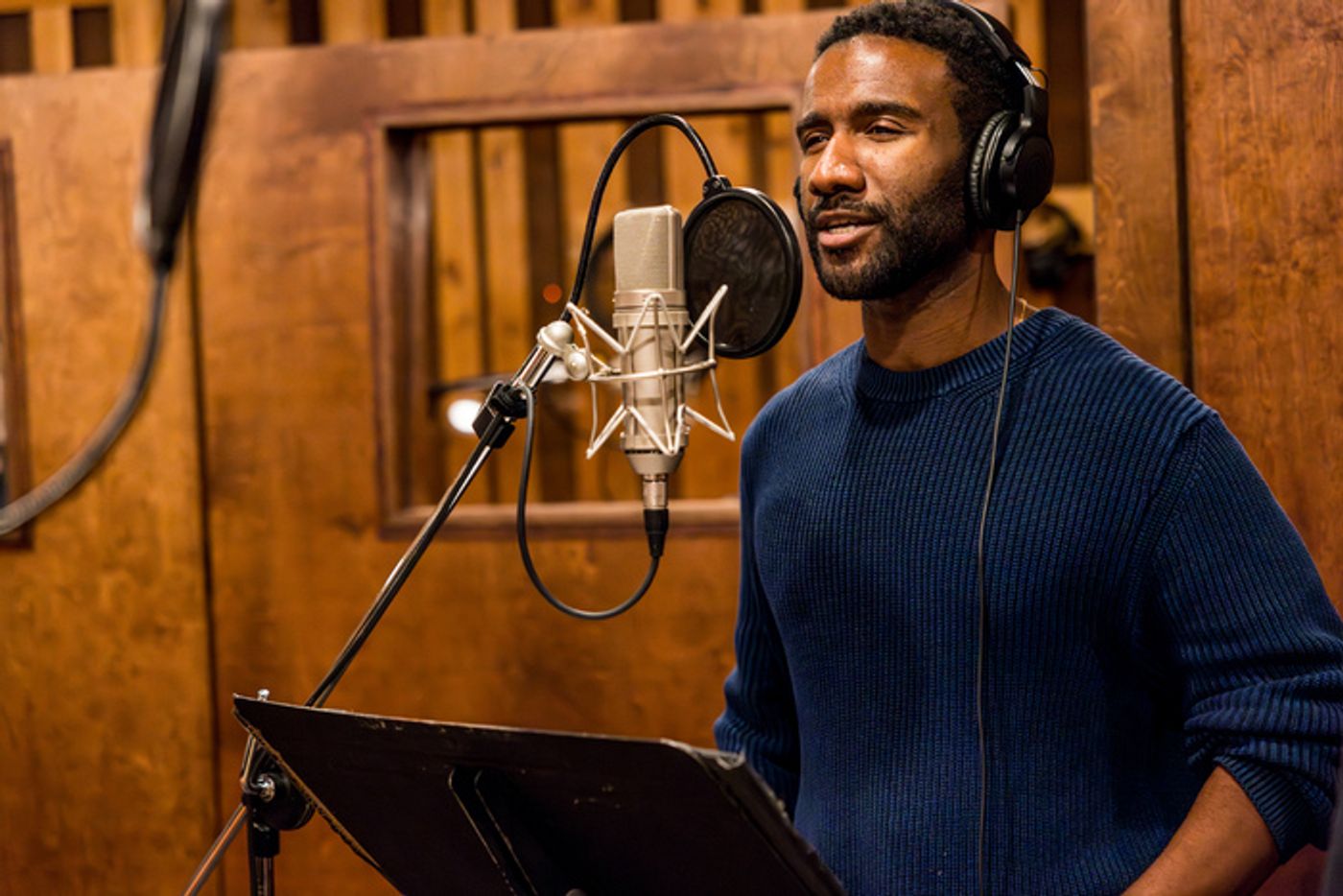 Photos: In the Recording Studio for FLOYD COLLINS  Image