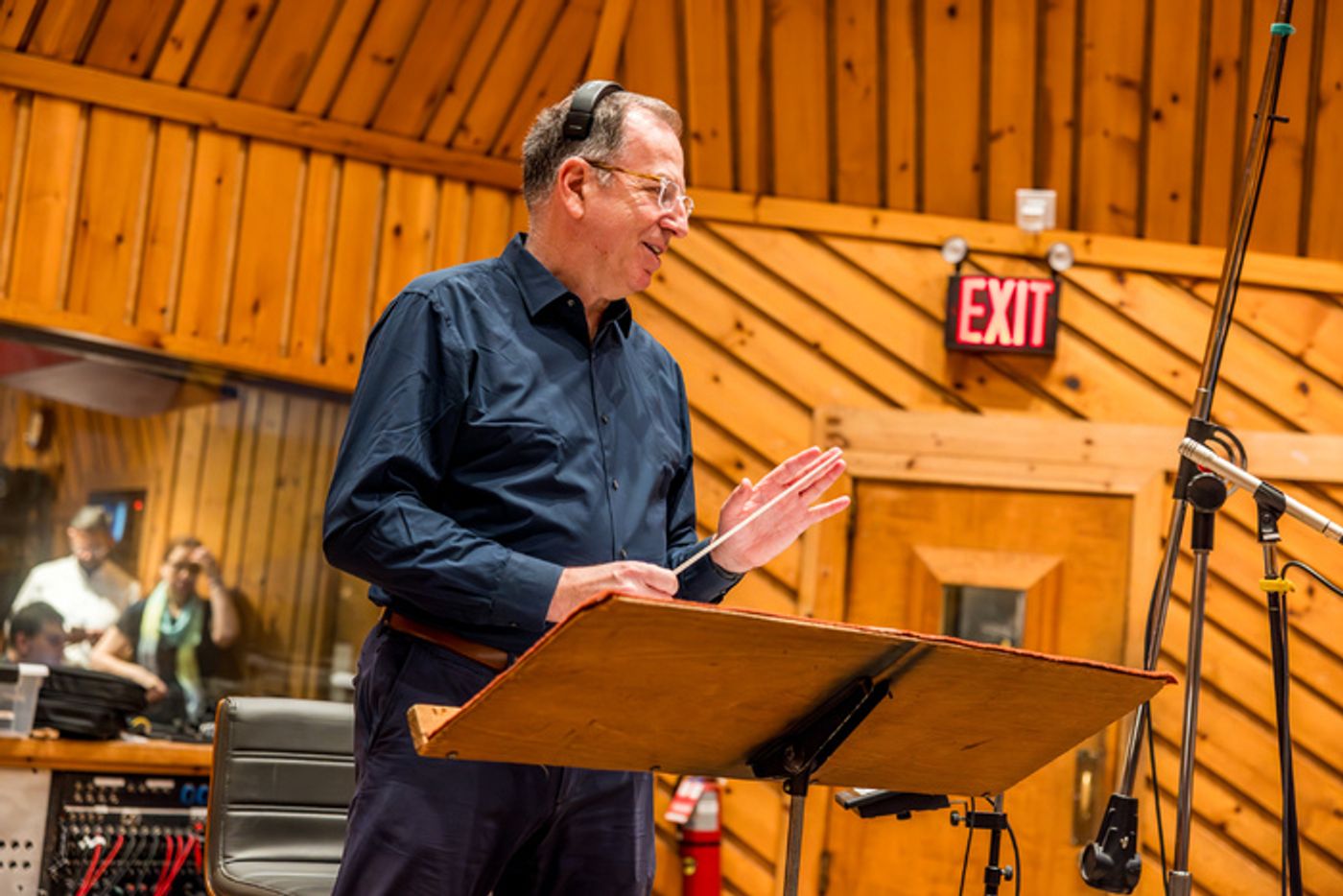 Photos: In the Recording Studio for FLOYD COLLINS  Image