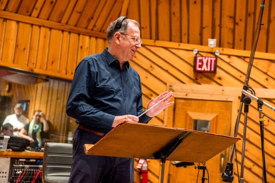 Photos: In the Recording Studio for FLOYD COLLINS  Image