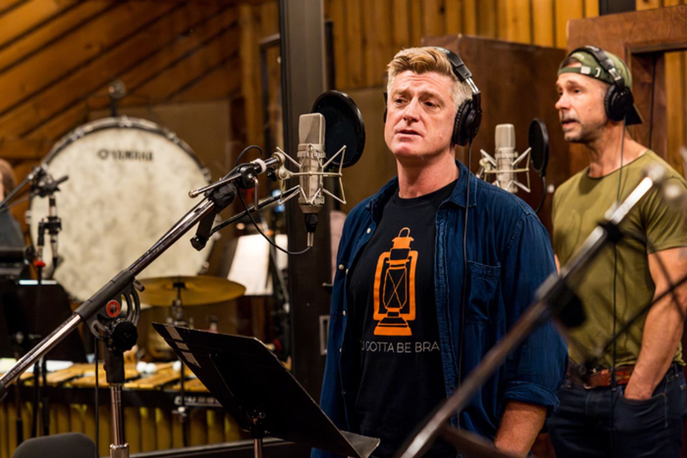 Photos: In the Recording Studio for FLOYD COLLINS  Image